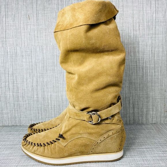Modern Vice Roma Italia Suede Leather Boots 9 - Picture 5 of 9